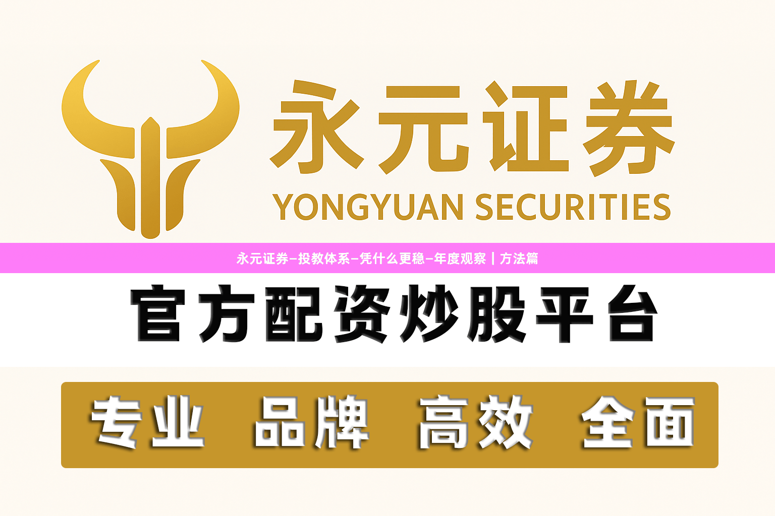 永元证券—投教体系—凭什么更稳—年度观察｜方法篇