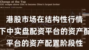 港股市场在结构性行情阶段背景下中实盘配资平台的资产配置阶段性